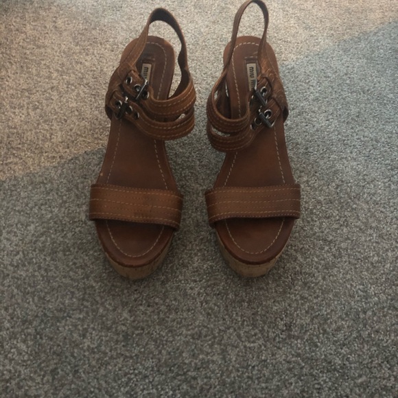 Miu Miu platform sandals - Picture 2 of 4